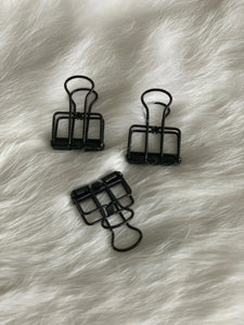 binder clip zwart 19mm