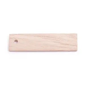 houten labels langwerpig per 20 stuks