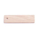 houten labels langwerpig per 20 stuks